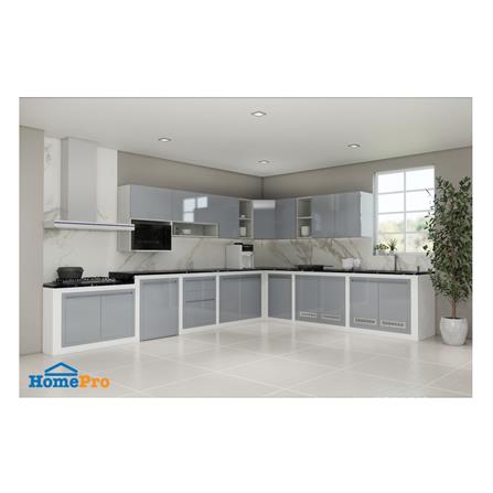 บานซิงค์เดี่ยว CABIN HI-GLOSS 43x65 ซม. สีเทา_4