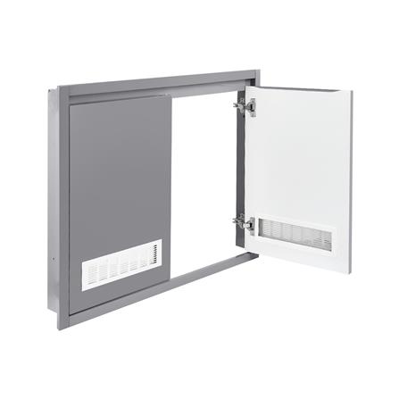 บานใต้ซิงค์ CABIN HI-GLOSS 83X65 ซม. สีเทา_1