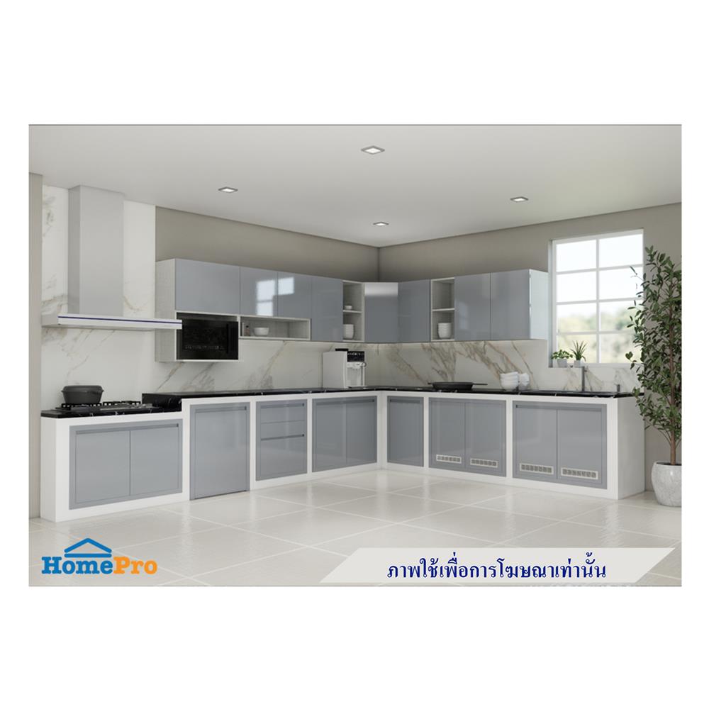 ตู้เเขวนเดี่ยว CABIN HI-GLOSS 60x40 ซม. สีเทา