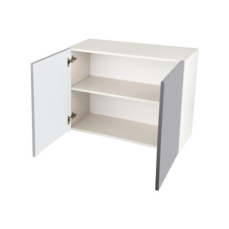 ตู้แขวนคู่ CABIN HI-GLOSS 80x60 ซม. สีเทา_2