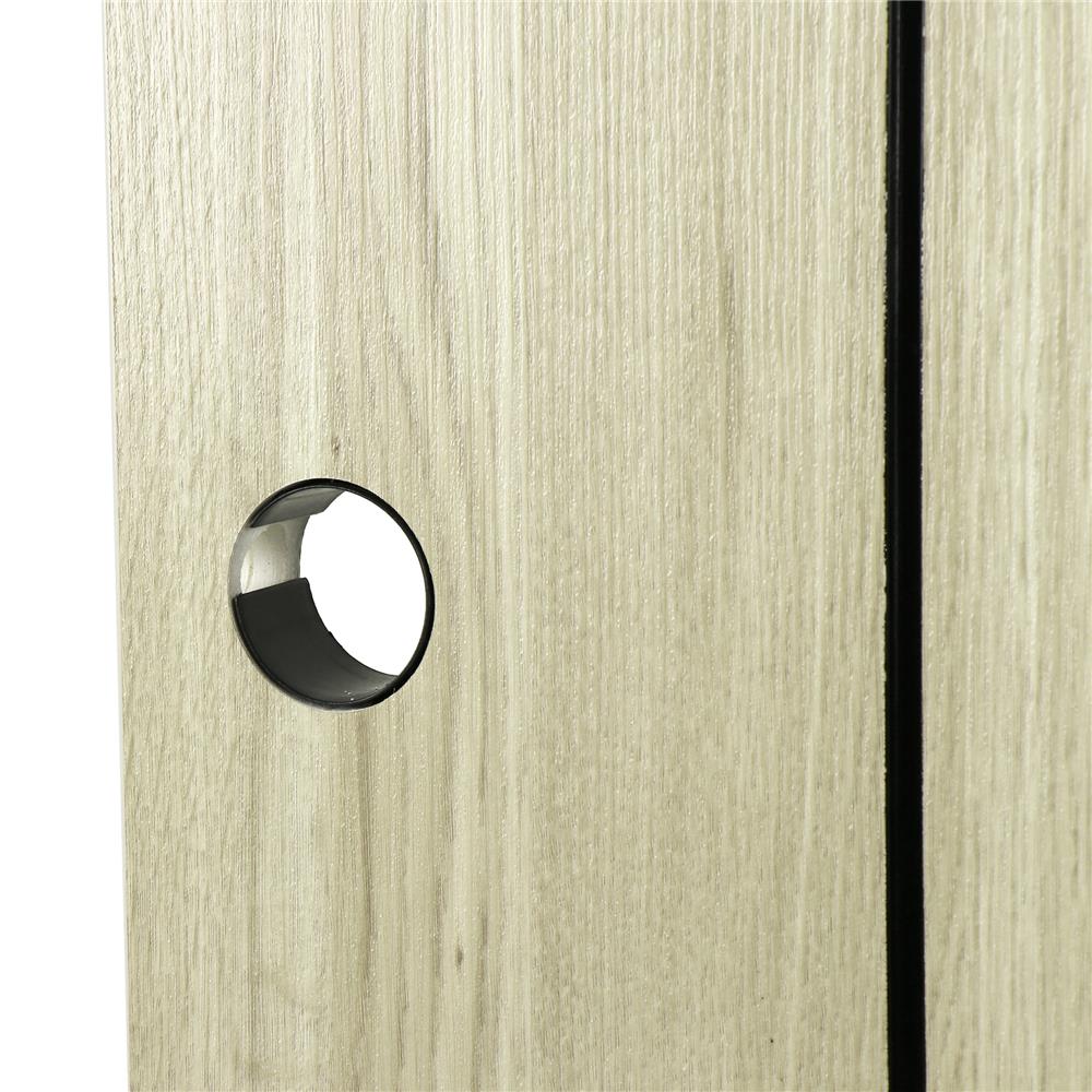 ประตูภายใน UPVC AZLE LT-05 80x200 ซม. สี SILVER GREY เจาะลูกบิด