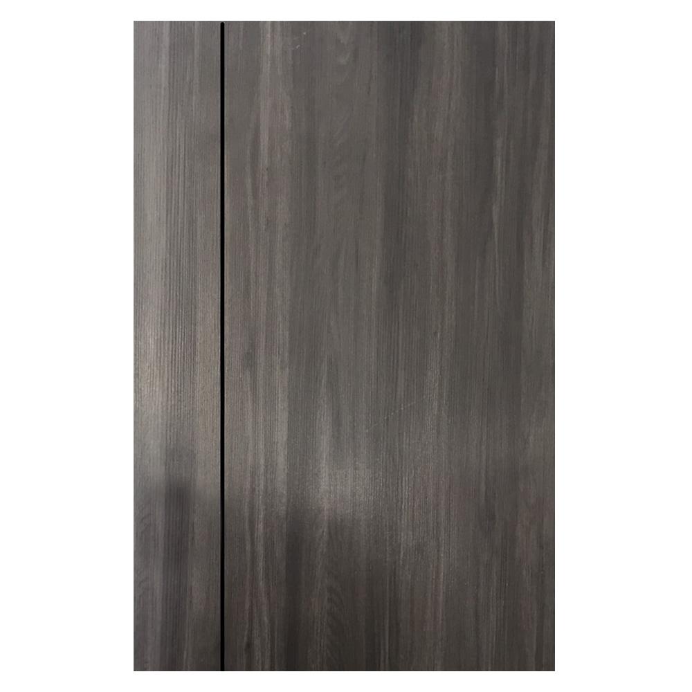 ประตูภายใน UPVC AZLE LT-05 80X200 ซม. สี DARK GREY เจาะลูกบิด