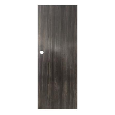 ประตูภายใน UPVC AZLE LT-05 80X200 ซม. สี DARK GREY เจาะลูกบิด