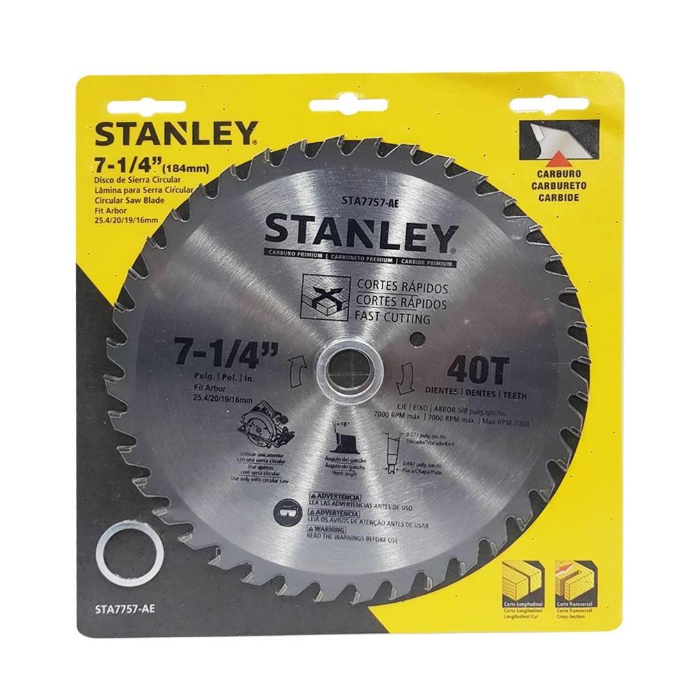 ใบเลื่อยวงเดือน STANLEY STA7757 7 นิ้ว 40 ซี่