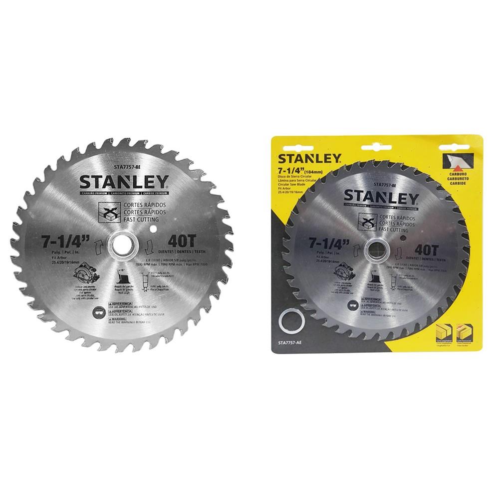 ใบเลื่อยวงเดือน STANLEY STA7757 7 นิ้ว 40 ซี่