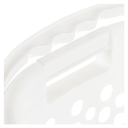 ตะกร้าผ้าเหลี่ยมหูหิ้ว 5040 ขาว PLIM_4