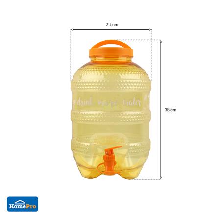 ถังน้ำบุญ SPRING HIVE 8 ลิตร สีเหลือง_3