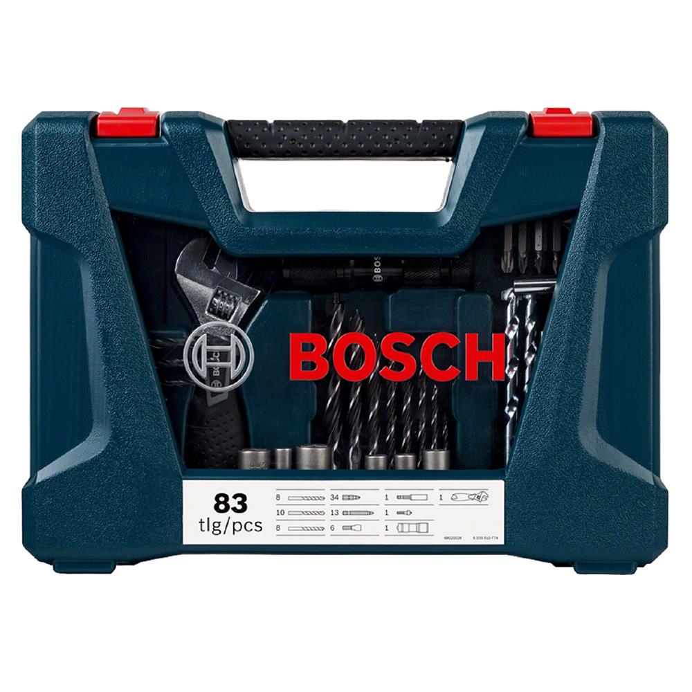 ชุดดอกสว่านไขควง BOSCH V-LINE 83ชิ้น/ชุด