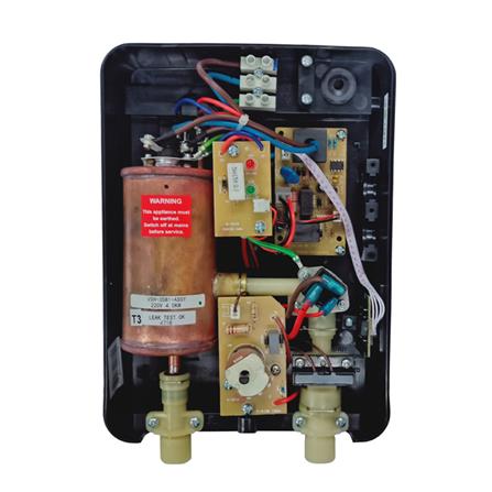 เครื่องทำน้ำอุ่น TURBORA U2 4500 วัตต์ สีเงิน_2