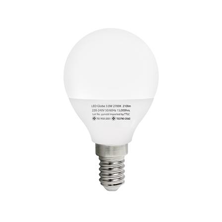 หลอด LED SHINING BULB GLOBE 3 วัตต์ WARM WHITE E14_1