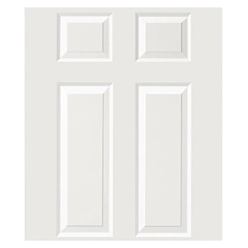 ประตูภายใน HDF METRO ROMA 601 80x200 ซม. สีขาว