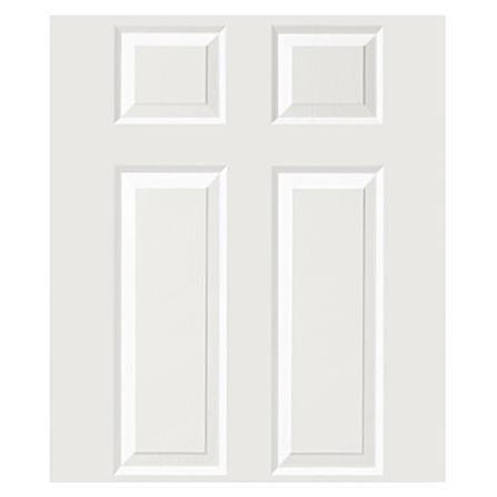 ประตูภายใน HDF METRO ROMA 601 80x200 ซม. สีขาว_2