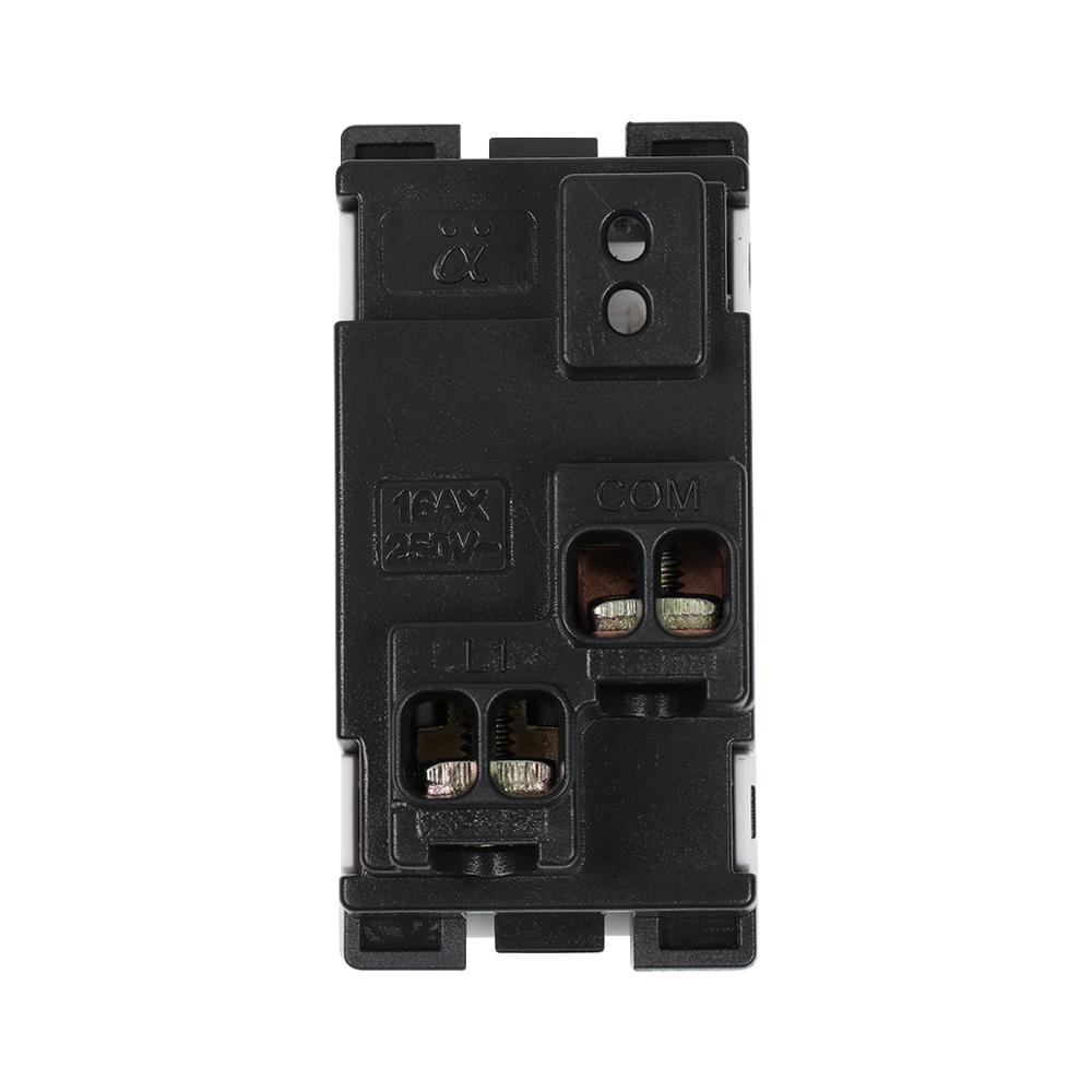 สวิตช์ 1 ทาง HACO AP-S111 ขนาด 1 ช่อง สีขาว