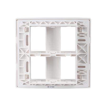 หน้ากาก 4 ช่อง HACO AP-F004 สีขาว_1