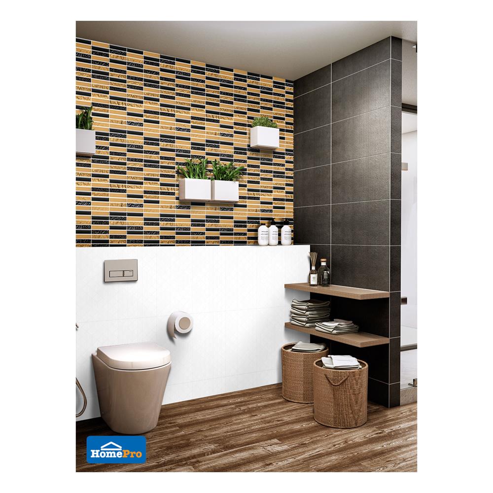 โมเสคแก้ว 30X30 ซม. โบนันซ่า#3 ทอง