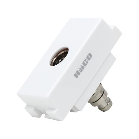 เต้ารับโทรทัศน์ 75 โอห์ม HACO AP-T075 สีขาว_1