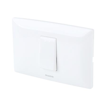 ชุดสวิตช์ 1 ทาง 1 ช่อง HACO AP-S11 สีขาว_1