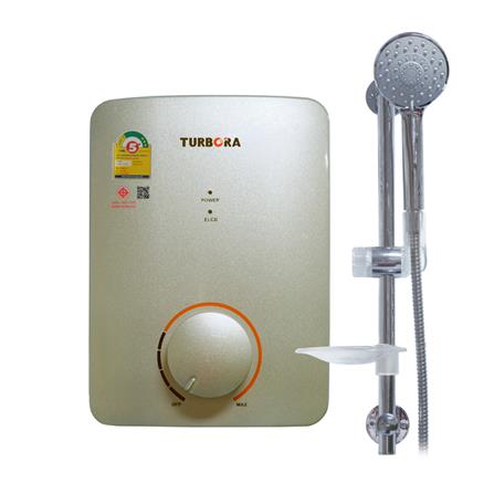 เครื่องทำน้ำอุ่น TURBORA U2-55 5500 วัตต์ สีทอง