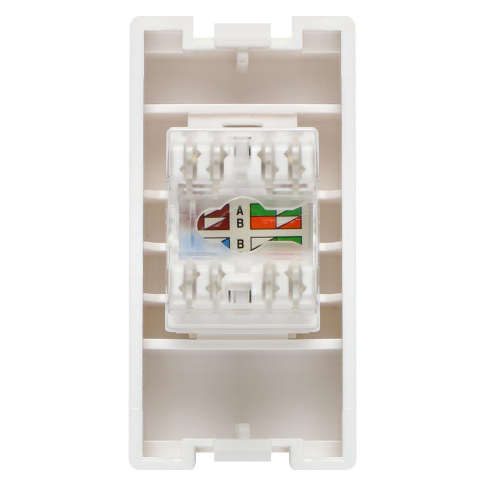 เต้ารับคอมพิวเตอร์ HACO CAT6 AP-J046 สีขาว