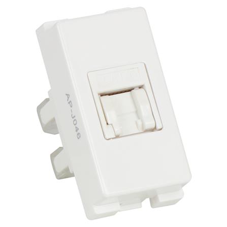 เต้ารับคอมพิวเตอร์ HACO CAT6 AP-J046 สีขาว_1