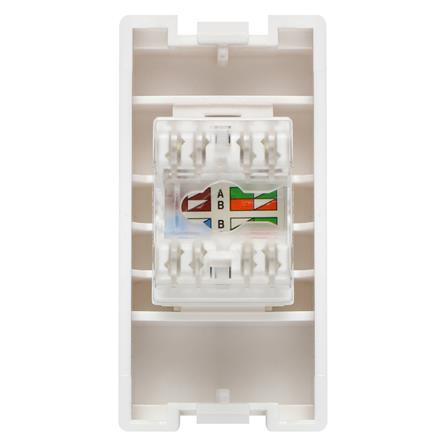 เต้ารับคอมพิวเตอร์ HACO CAT6 AP-J046 สีขาว_2