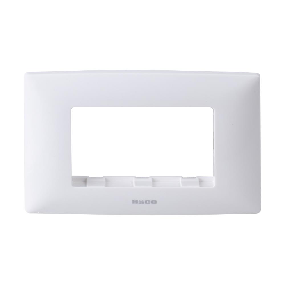 หน้ากาก 3 ช่อง HACO AP-F003 สีขาว