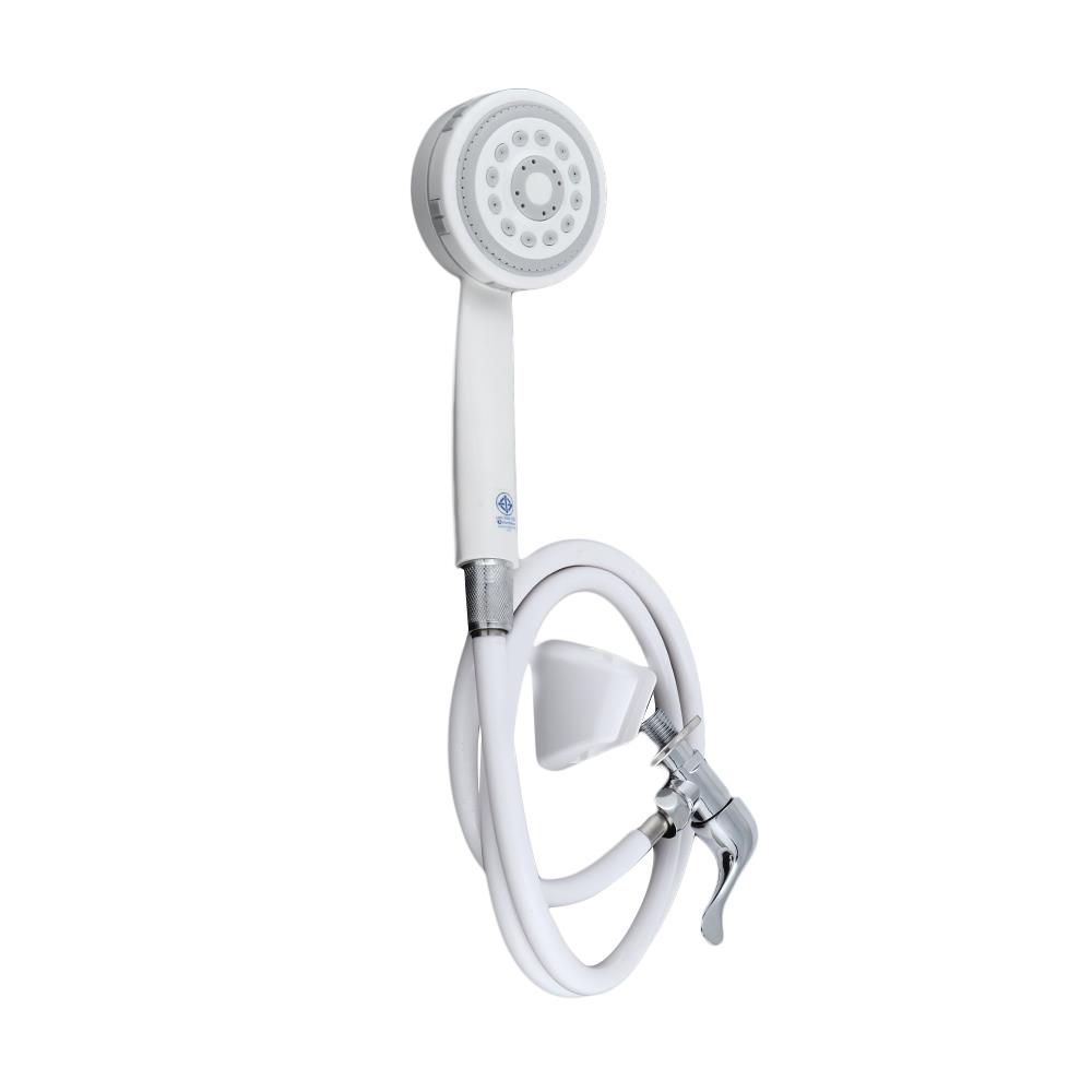 ชุดฝักบัวสายอ่อน 2 ระดับ BENN WS63636 สีขาว