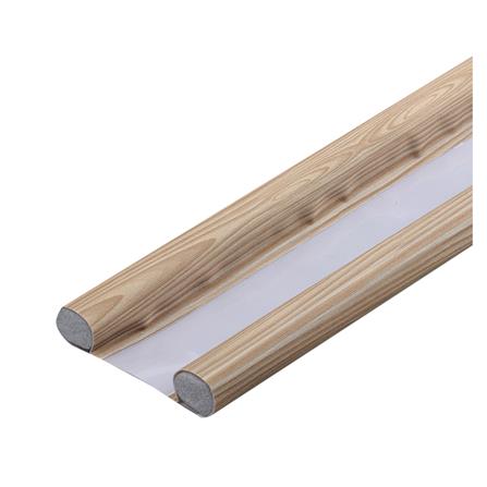 คิ้วกันแมลง SMILE SLIM-FIT 90 ซม. ลายไม้