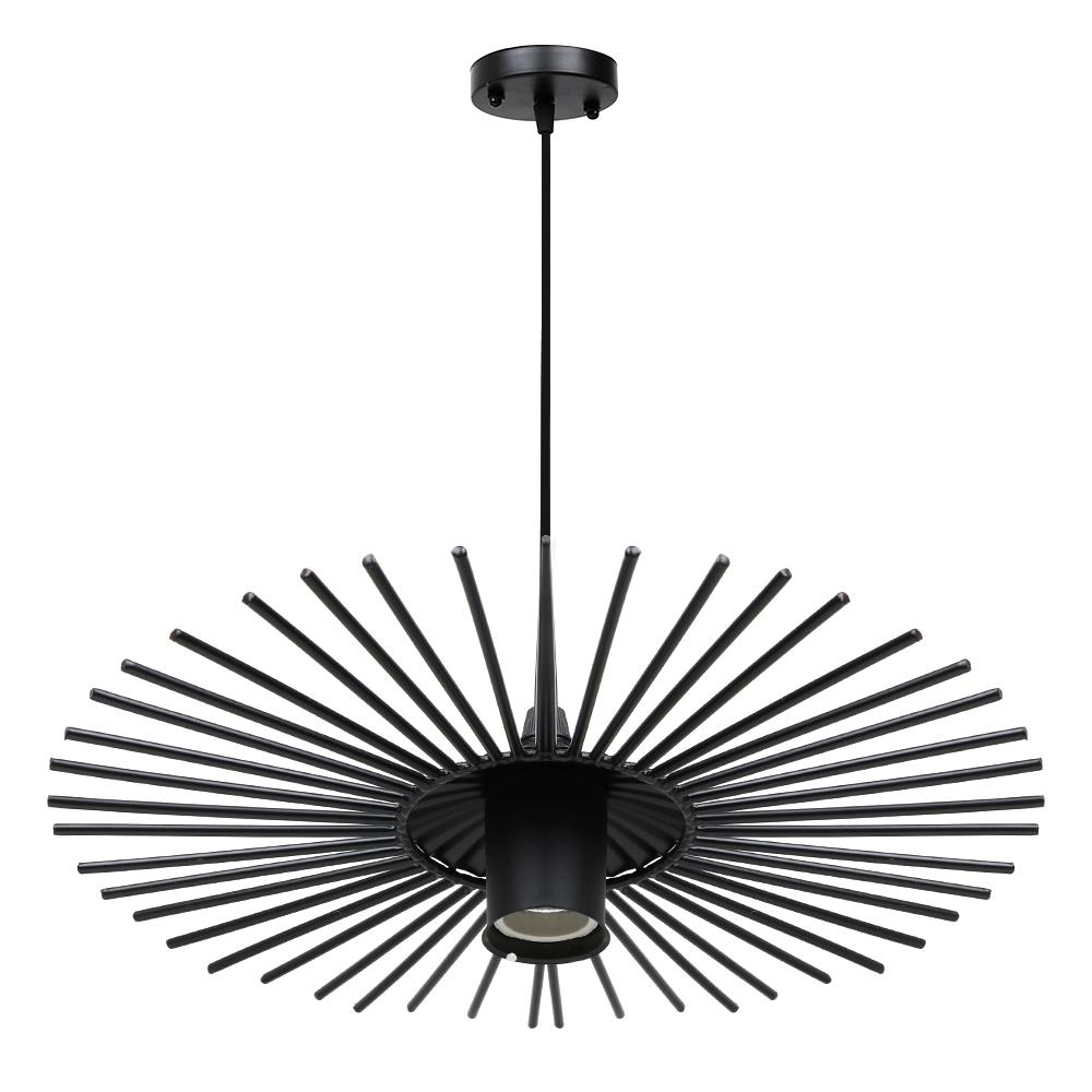 ไฟช่อ EVL HG-0017 สีดำ 1 หัว