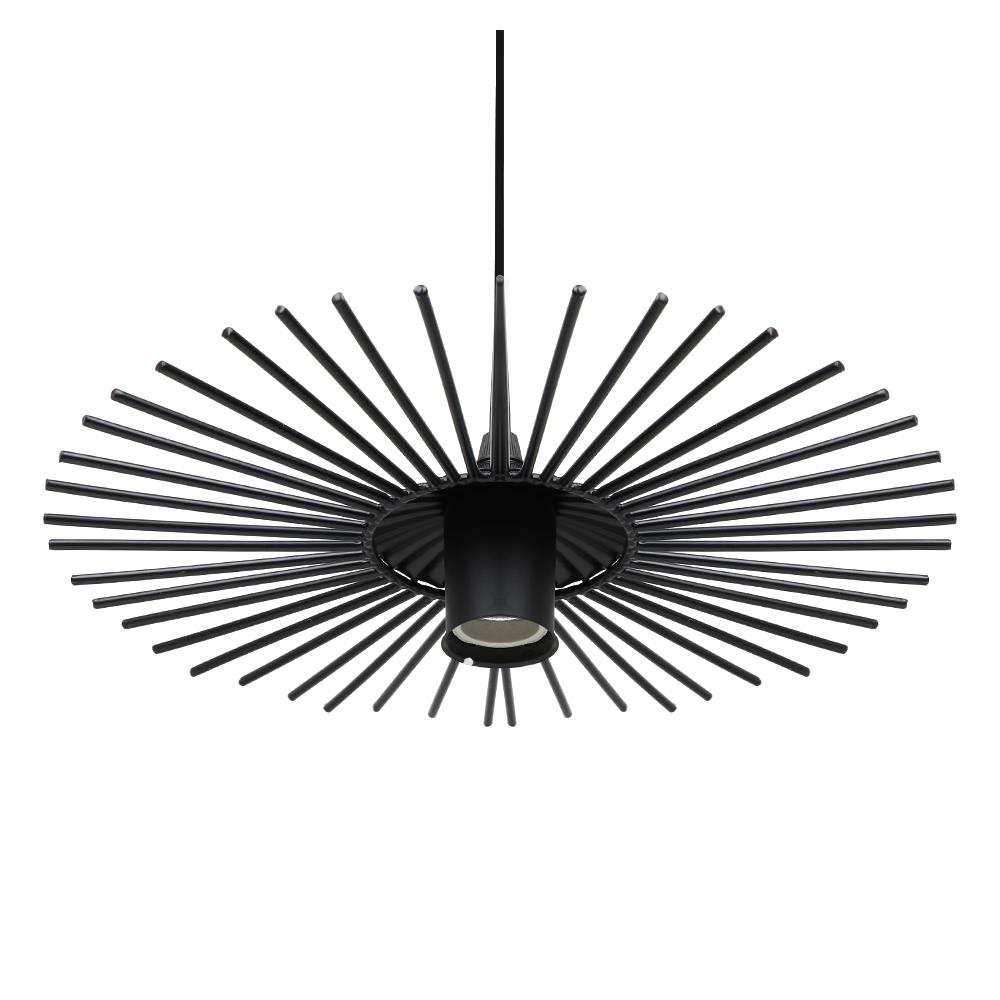 ไฟช่อ EVL HG-0017 สีดำ 1 หัว