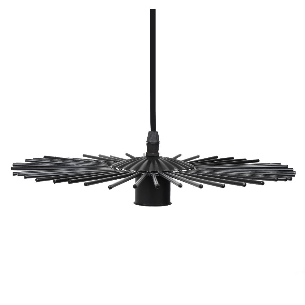 ไฟช่อ EVL HG-0017 สีดำ 1 หัว