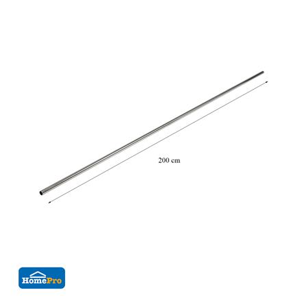 รางผ้าม่าน D.I.Y. HOME LIVING STYLE เหล็ก 2 ม. สีเงิน_4