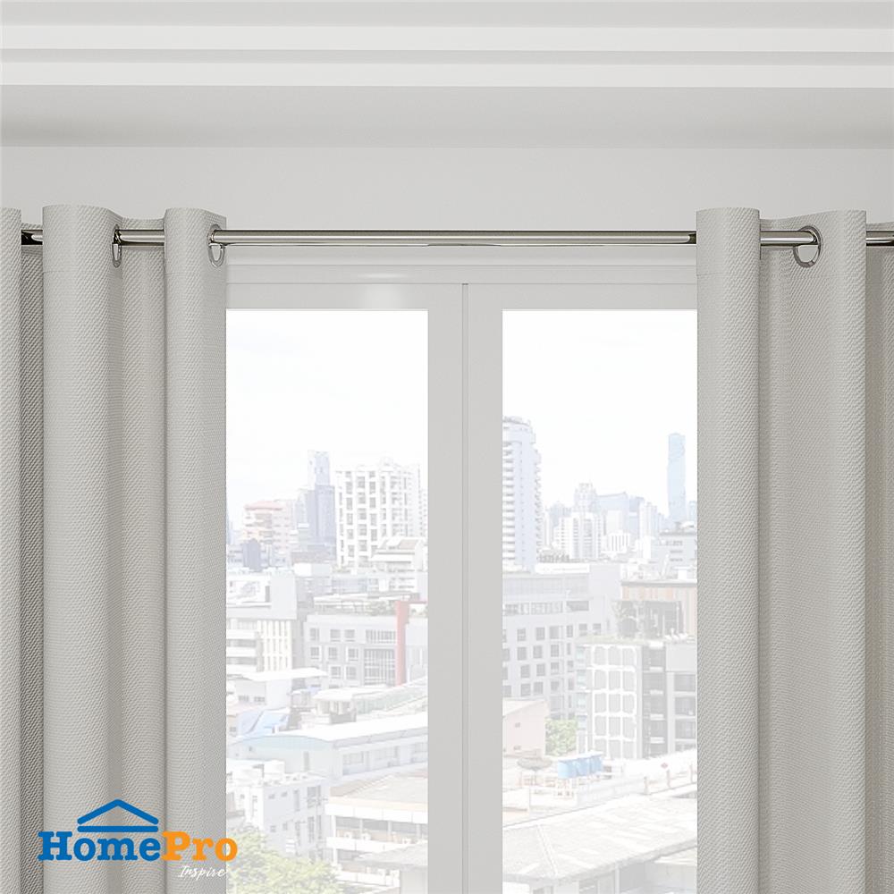 รางผ้าม่าน D.I.Y. HOME LIVING STYLE เหล็ก 2.5 ม. สีเงิน