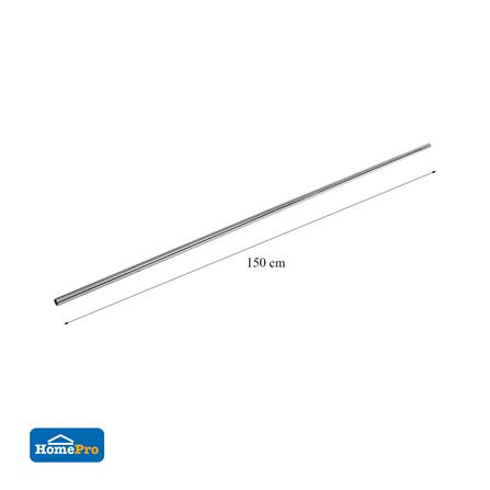 รางผ้าม่าน D.I.Y. HOME LIVING STYLE เหล็ก 1.5 ม. สีเงิน_4