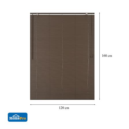 มู่ลี่ ไวนิล HOME LIVING STYLE 120X160 ซม. สีน้ำตาลเข้ม_7