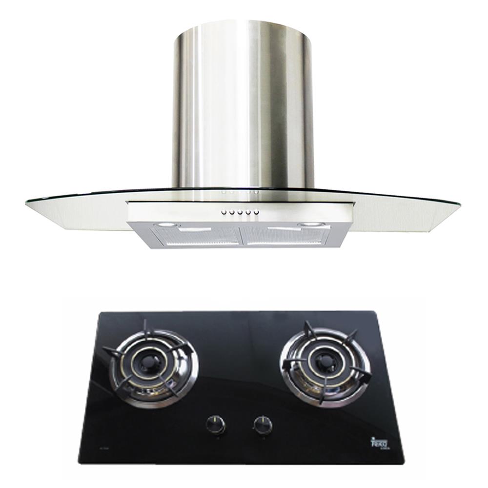 เตาฝัง+เครื่องดูดควัน TEKA LINEA GL73 2G+LDD90.2