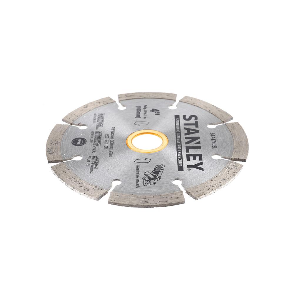 แผ่นตัดเพชรเเห้ง STANLEY STA47402L 4"