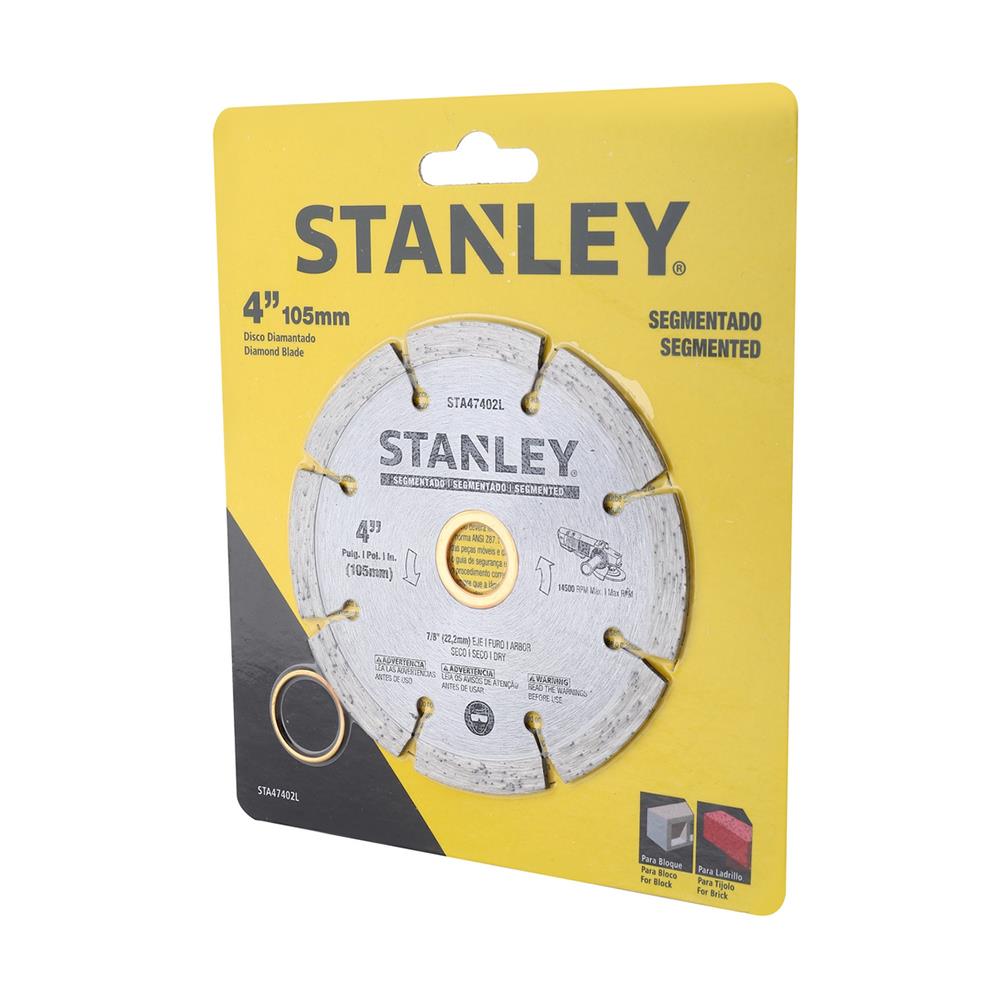 แผ่นตัดเพชรเเห้ง STANLEY STA47402L 4"
