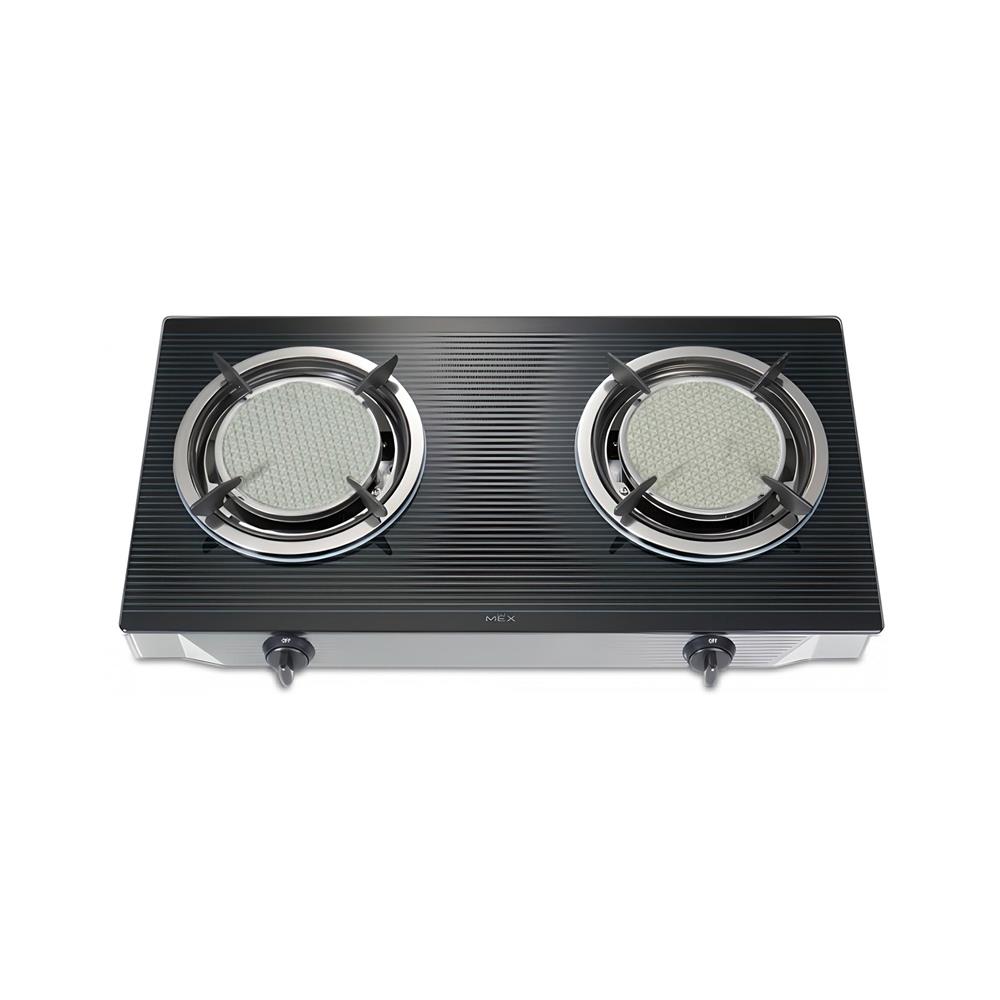 เตาแก๊สตั้งโต๊ะ 2 หัวแก๊ส MEX PC6792I