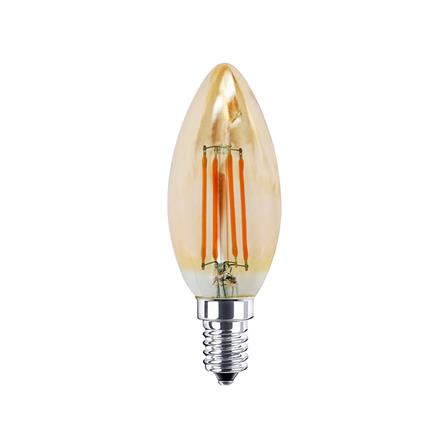 หลอด LED HI-TEK FILAMENT CANDLE 4 วัตต์ WARMWHITE E14