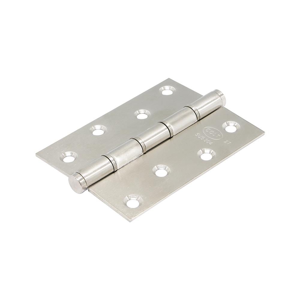 บานพับ 4X3 นิ้ว X 2 มม. COLT 27 สีสเตนเลส (แพ็ก 3 ชิ้น)