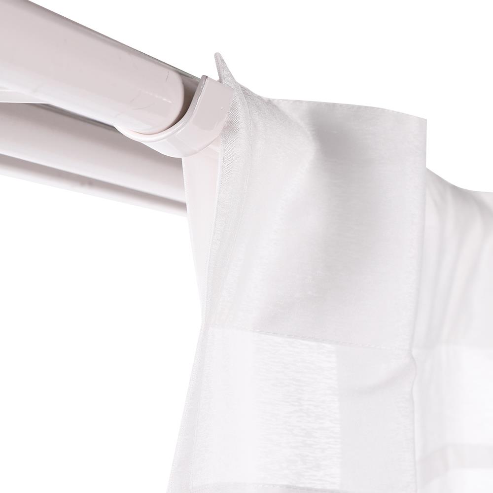 ผ้าม่านโปร่งซ่อนหู HOME LIVING STYLE DITTO 140X160 ซม. สีขาว