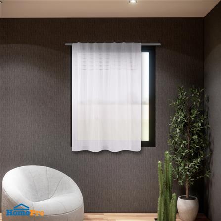 ผ้าม่านโปร่งซ่อนหู HOME LIVING STYLE DITTO 140X160 ซม. สีขาว_4