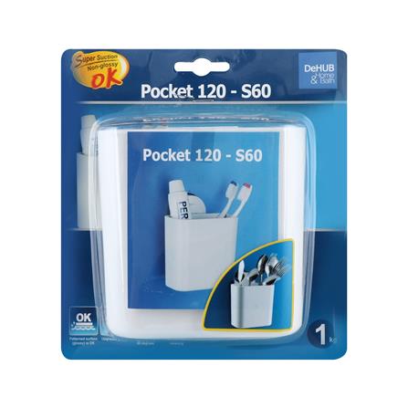 ที่ใส่อุปกรณ์ในครัวสุญญากาศ DEHUB PKT120-WH60 สีขาว_5