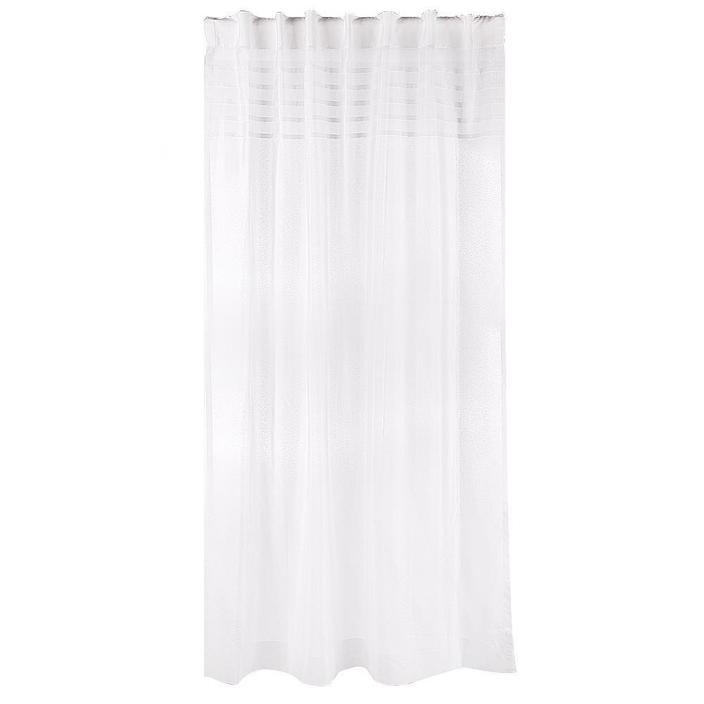 ผ้าม่านโปร่งซ่อนหู HOME LIVING STYLE DITTO 140X220 ซม. สีขาว