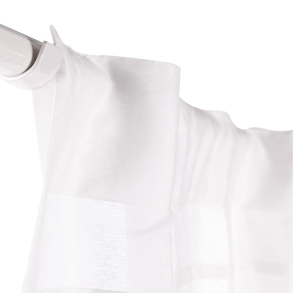 ผ้าม่านโปร่งซ่อนหู HOME LIVING STYLE DITTO 140X220 ซม. สีขาว