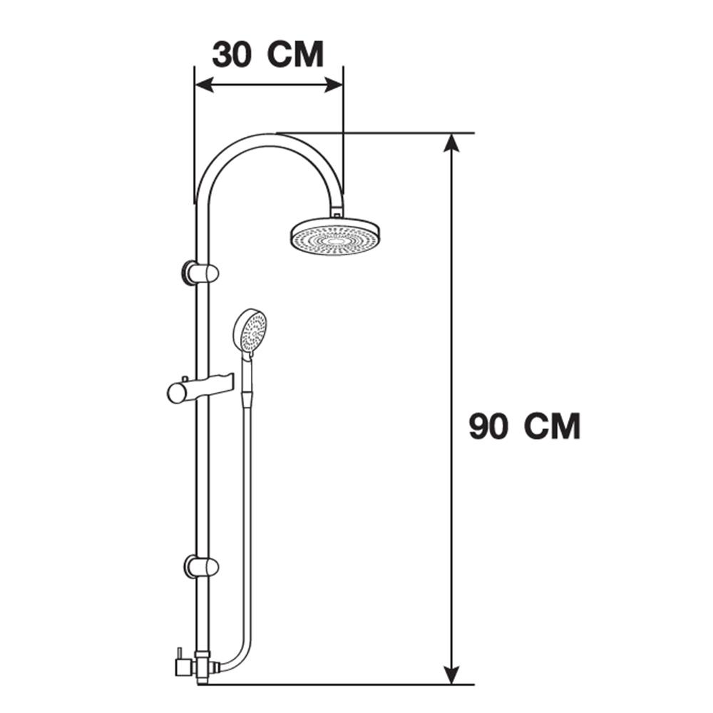 ฝักบัว RAIN SHOWER เดี่ยว MOYA MY-740