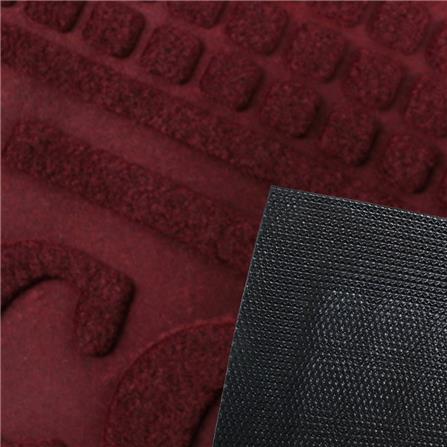 พรมเช็ดเท้าดักฝุ่น HOME LIVING STYLE MX1031 44X74 ซม. สีแดง_4