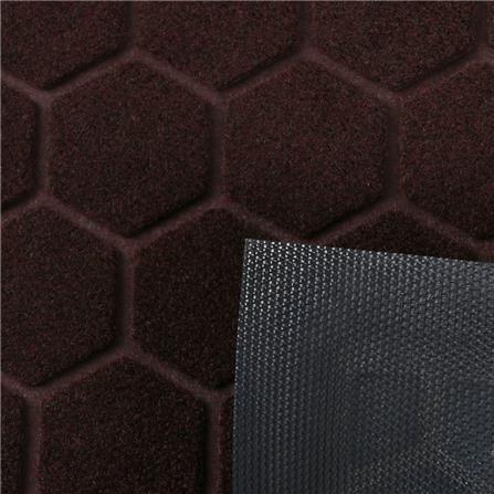 พรมเช็ดเท้าดักฝุ่น HOME LIVING STYLE MX1015 44X74 ซม. สีน้ำตาล_4