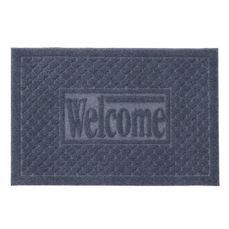 พรมเช็ดเท้าดักฝุ่น HOME LIVING STYLE MX2042 39X59 ซม. สีน้ำเงิน